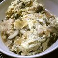 J・0505's cooksnap of when they made 鶏ときのこの卵とじ.