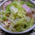 J・0505's cooksnap of when they made お弁当にあと一品！キャベツとハムのナムル.
