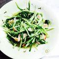 kotaro0329's cooksnap of when they made 水菜のペペロンチーノ.