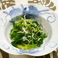 Haru Haru's cooksnap of when they made 春菊としらすのポン酢和え.