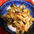 ユーロン's cooksnap of when they made ごま油と焦がし醤油でネギ炒め.