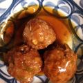 kaoriueshi's cooksnap of when they made ◇ふわふわ柔らか◇豚ひき肉団子の甘酢あん.