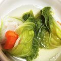 そるてぃ☆'s cooksnap of when they made お花が咲いた★白菜のほっこりスープ.