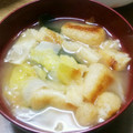 あ～ちゃんさ～ちゃん's cooksnap of when they made 簡単♪香ばし油あげのほっこり味噌汁.