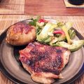 mahochan1's cooksnap of when they made シルプルな美味しさ*鶏肉の塩糀漬け焼き.