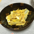 miko818's cooksnap of when they made 白菜の卵とじ.