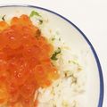 もえぞの's cooksnap of when they made しらすご飯でいくら丼♡.