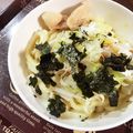 まこたんぺ's cooksnap of when they made 釜玉うどん☆時短簡単！！.