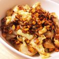 meshio's cooksnap of when they made 時短節約！キャベコーンの醤油炒め.