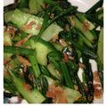 わっきー子's cooksnap of when they made 小松菜と干しエビの炒め物.
