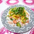 miccin's cooksnap of when they made 簡単・安上がり・おいしい☆鮭ちらし寿司.