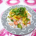 miccin's cooksnap of when they made 簡単・安上がり・おいしい☆鮭ちらし寿司.
