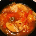 ☆ねこきんぎょ☆'s cooksnap of when they made 簡単 ミネストローネ.