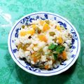カルン's cooksnap of when they made ピラフ？リゾット？柿の洋風炊き込みご飯.