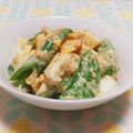 まあまま☆0403's cooksnap of when they made スナップエンドウの卵ごまマヨあえ.