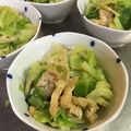 ハピクロ827's cooksnap of when they made 大量消費！キャベツの胡麻和え.