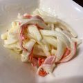 神楽家飛鳥's cooksnap of when they made 大根とカニカマの簡単サラダ.