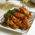 あきひゃ's cooksnap of when they made カリッと♪鶏皮炒め.