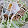milestone★'s cooksnap of when they made ダイエットと健康に♪きゃべたま納豆.
