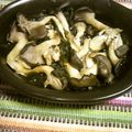 オイゼビウス's cooksnap of when they made ヒラタケのワイン焼きキノコ.
