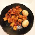 ヒロ♪１３'s cooksnap of when they made 厚揚げとカリカリベーコンの甘辛煮.