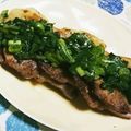 tmy30's cooksnap of when they made 豚肉のねぎ塩のっけ♪.