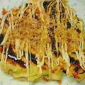 よこひぃ's cooksnap of when they made 白菜のお好み焼き.