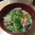 ポン太and's cooksnap of when they made 超ぉ簡単！ 粕汁.