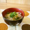 sumirenore's cooksnap of when they made 白菜と大根のお味噌汁.