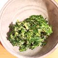 クック6ZKC6A☆'s cooksnap of when they made 菊菜（春菊）のピリ辛マヨネーズ和え.