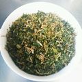 まーにゃ。's cooksnap of when they made 簡単‼カブの葉のふりかけ.