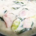 マーキュリー27's cooksnap of when they made エリンギと青梗菜の中華風豆乳シチュー.