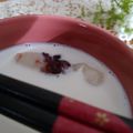 もへほっぺ's cooksnap of when they made ✲白いおしるこ✲.