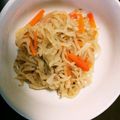 yuruiokan's cooksnap of when they made 甘さ控えめ！フライパンで切り干し大根煮.