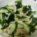 hozunyam's cooksnap of when they made 簡単！キャベツと胡瓜の激うまサラダ.