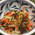 あたまリボン♪'s cooksnap of when they made ポン酢で！ネギと人参の簡単ナムル.