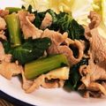 ちょうすけママ's cooksnap of when they made 雪菜の簡単炒め物♪.