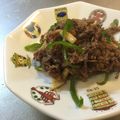 クックBBBA☆'s cooksnap of when they made 薄切り肉で簡単☆チンジャオロース.