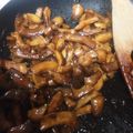 ちびきろりん's cooksnap of when they made シイタケの軸のメンマ風.