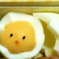 ma___111's cooksnap of when they made 簡単キャラ弁＊ゆで玉子でひよこちゃん.