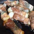 〜tinr～'s cooksnap of when they made お餅の豚肉巻きの照り焼き.