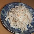 きらり流れ星's cooksnap of when they made 簡単♪梅マヨ大根サラダ.