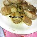 こめろちゃん's cooksnap of when they made エリンギでも豚肉巻き.