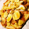 どんがらがっしゃっん's cooksnap of when they made 簡単！スモークサーモンとポテトのピザ.