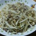 なみか☆'s cooksnap of when they made もやしと合挽き肉の卵炒め.