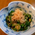 おぶうさま's cooksnap of when they made オクラのおひたし.