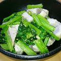 cocomero＊'s cooksnap of when they made 里芋と小松菜のわさび塩麹和え.