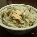 ほのこなママ's cooksnap of when they made 鮭と舞茸の炊き込みご飯.