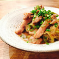 kaokaofood's cooksnap of when they made ラム（羊肉）と長ネギの簡単柚子胡椒炒め.