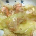 すろーぽーく's cooksnap of when they made 小エビとキャベツのアンチョビ炒め.
